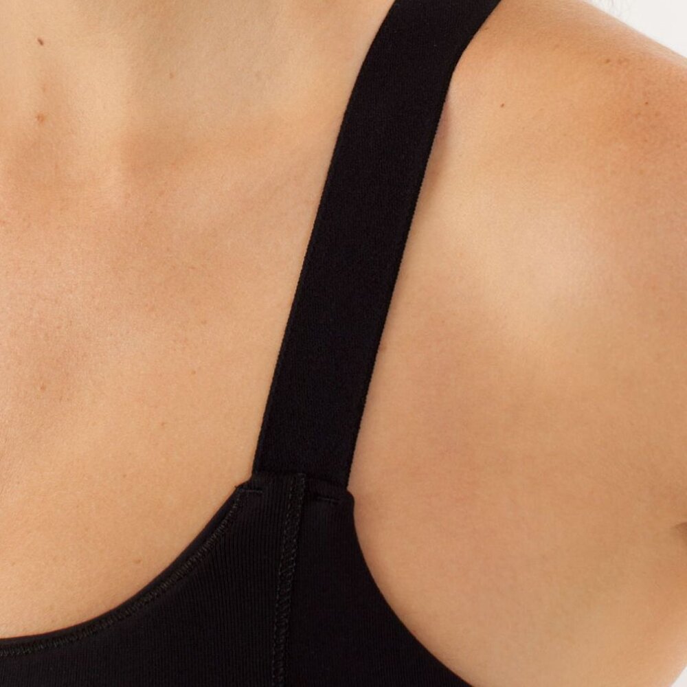 Lululemon Work It Out Tank Top Yoga Shelf Bra Stretch Sleeveless In Black - Picture 5 of 16